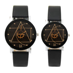 mode Gear rond montre  Couple - Elyo Store Official