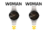 Montre Couple  En Acier Inoxydable - Elyo Store Official