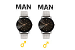 Montre Couple  En Acier Inoxydable - Elyo Store Official